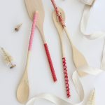 DIY Fabric Covered Wooden Spoons